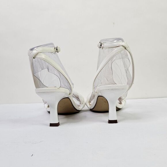 UNISA white braided faux leather sandals - Picture 10 of 13